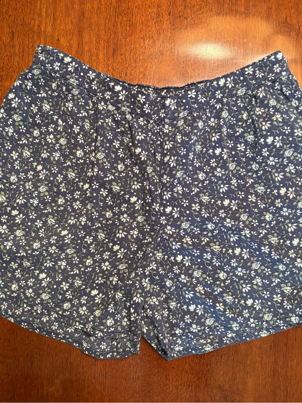 Gap Navy Blue Floral Casual Girl’s Shorts
